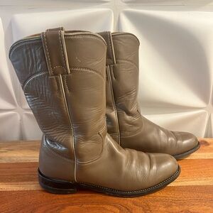 Justin Roper Leather Boots